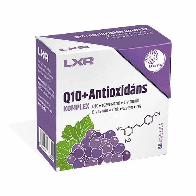 LXR Q10+ANTIOXIDANS KOMPLEX KAPSZULA 60X